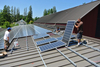 Solarpanel-Halterungen für Metalldach-Solarmontagesysteme