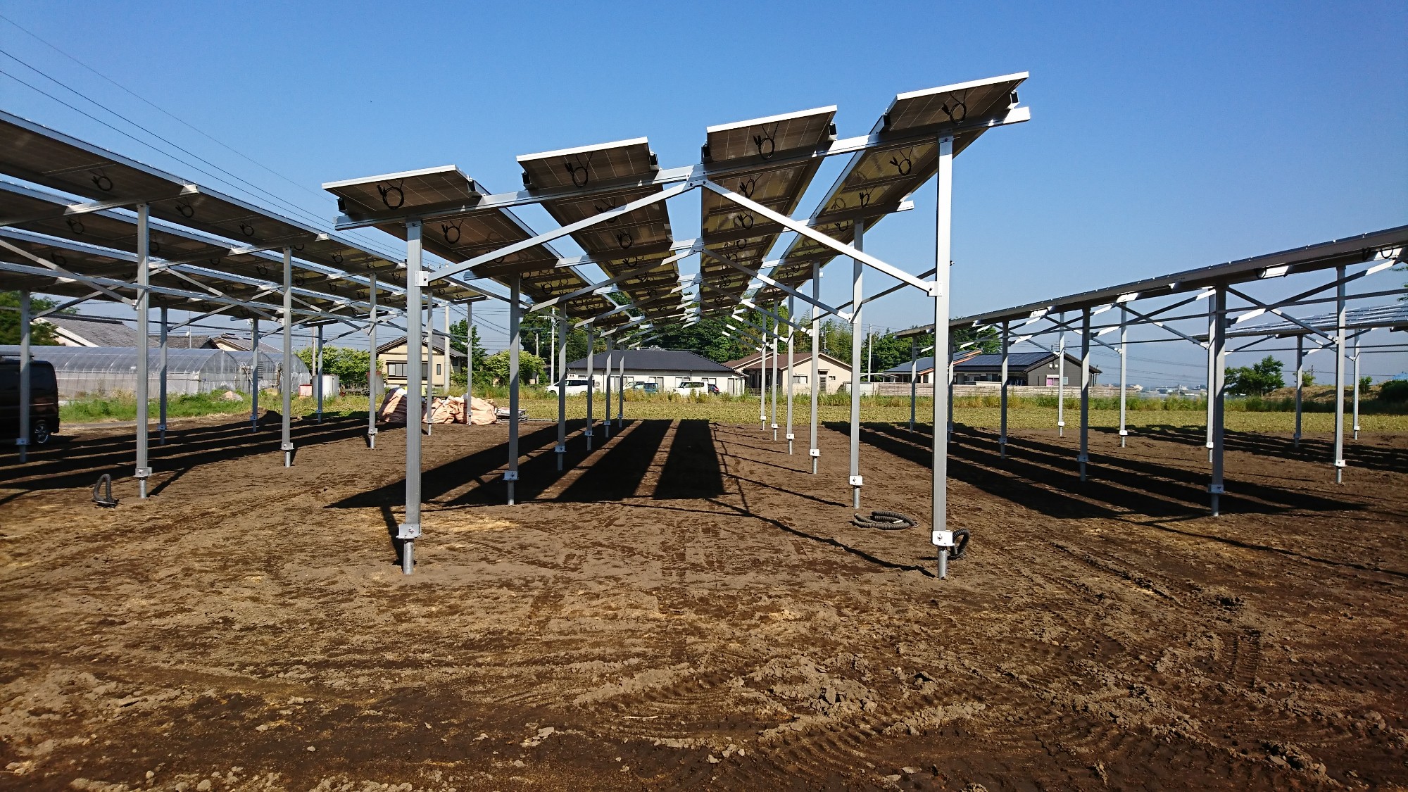 Hochwertiges Aluminium-Solar-Bodenhalterungs-Solarpanel-Farm-Montagesystem 