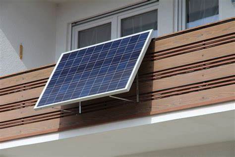 Verstellbare Solarpanel-Halterungen für Balkon-Solarmodule