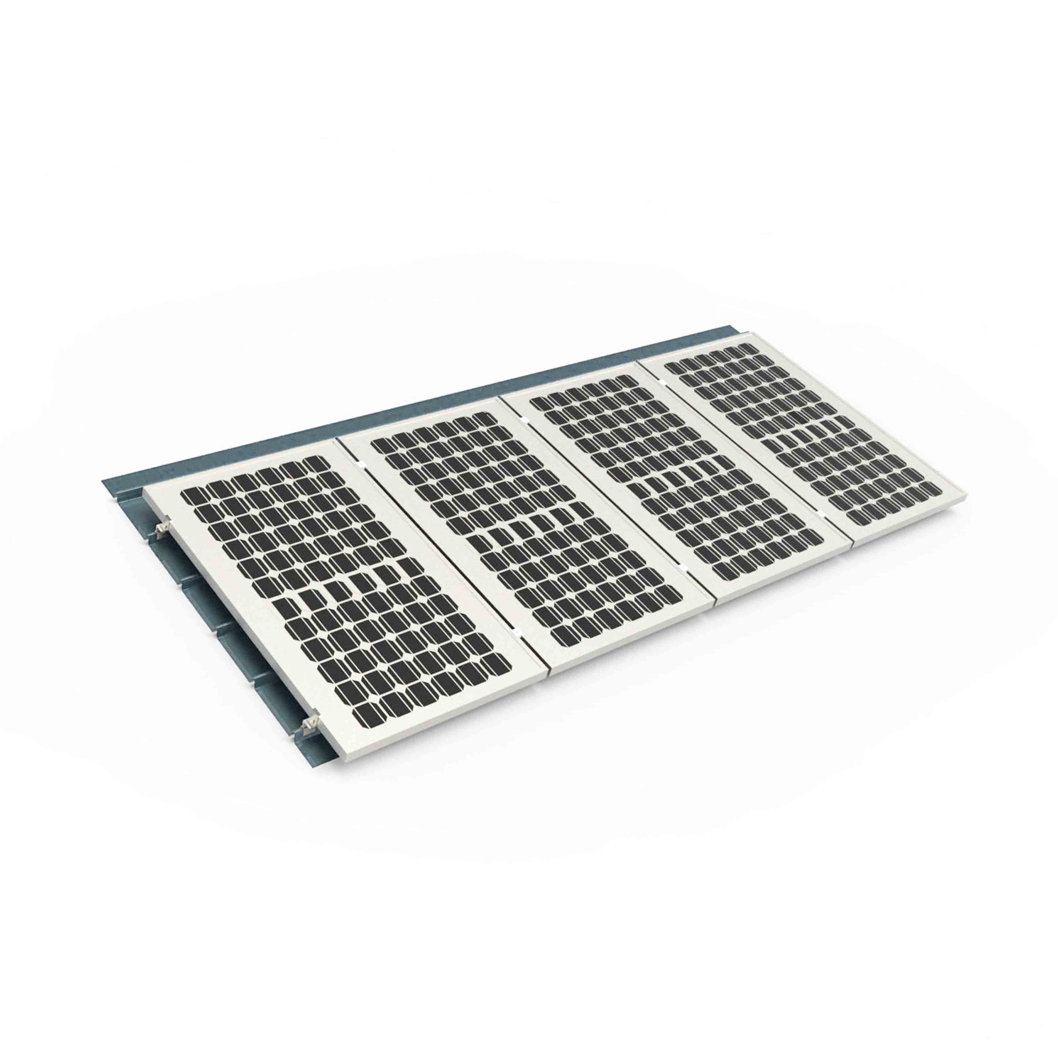 Aluminium-Solarzubehör-Klemmsatz, Solardach-Metallmontagesystem