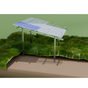 Solar-Montagestruktur Solar-Bodenmontagesystem mit Erdungsschraube