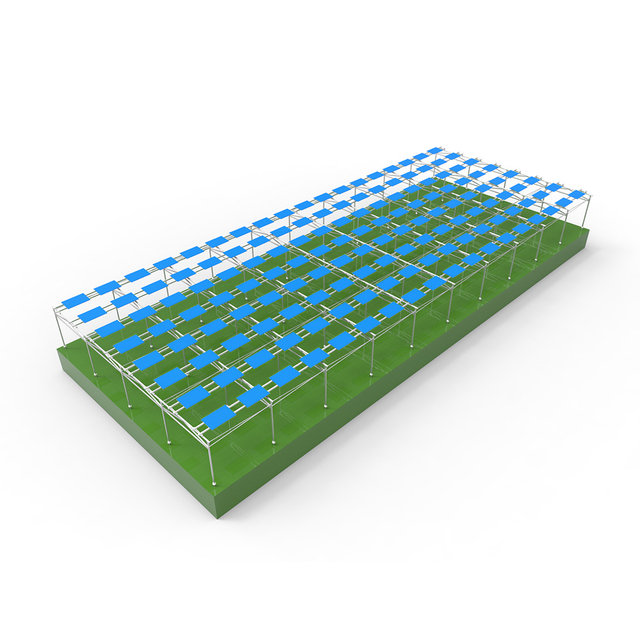 Heißer Verkauf Solar-Bodenmontagesystem mit Kohlenstoffstahlstruktur für den Bauernhof