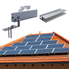 Solarpanel -System Fixed Hakenfliesen -Dach -Montagehalterung für Solarfliesendach -Montagestruktur