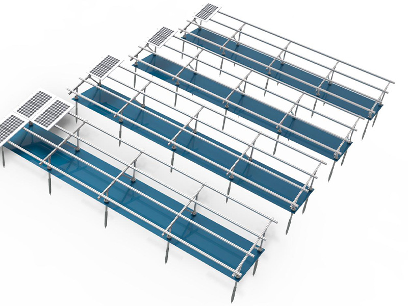 Erdungsmethoden für Solar -Boden -Montagesysteme