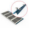  Trapezoidales Metalldach stehende Naht Metalldach Solar Montage -Stützsystem
